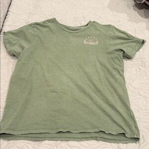 O’Neill Green Short Sleeve Tee with Crew Neck